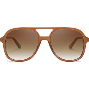 Retro Polarized Aviator Sunglasses for Women Men Classic 70s Vintage
